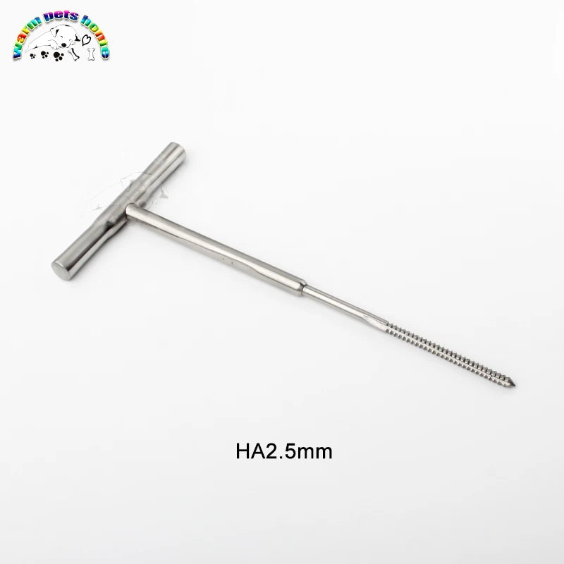 Bone Tap Set T Handle HA2.5 3.5 4.5 6.5mm &ndash; Precision Taps 2.5mm