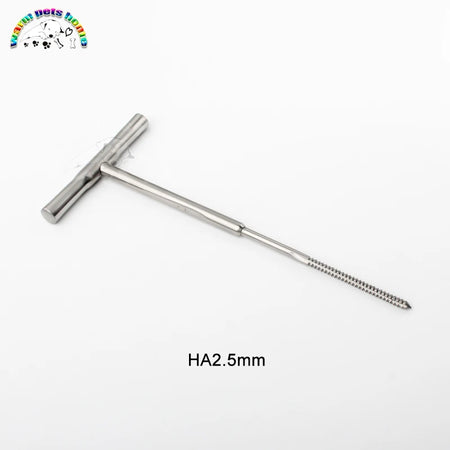 Bone Tap Set T Handle HA2.5 3.5 4.5 6.5mm &ndash; Precision Taps 2.5mm