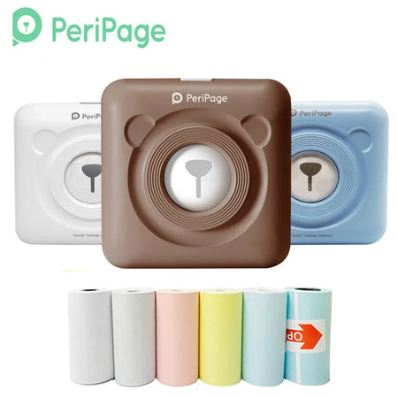 Peripage A6 Pocket Printer 203dpi &ndash; Bluetooth Thermal Print