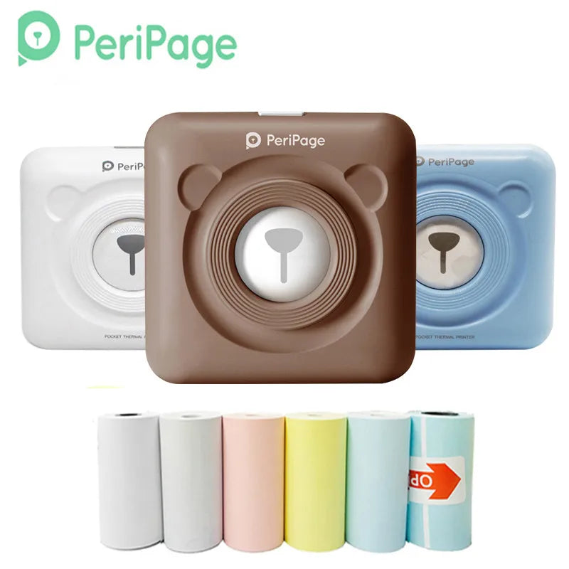 Peripage A6 Pocket Printer 203dpi &ndash; Bluetooth Thermal Print