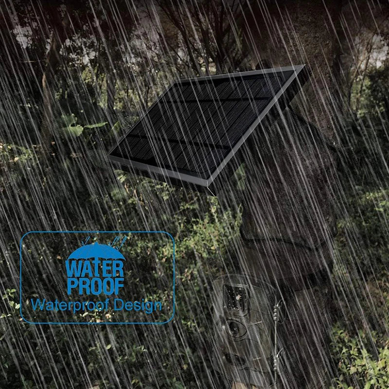 5W 1A Camera Solar Panel Charger Kit Bracket &ndash; Waterproof