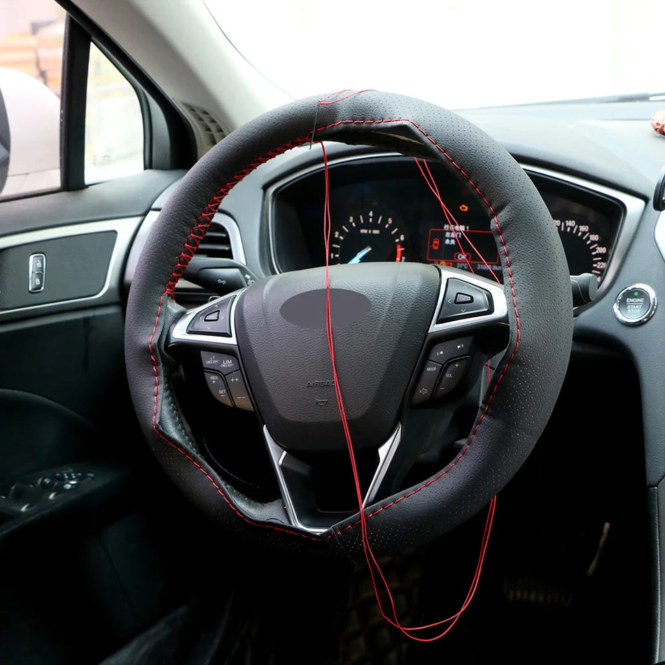 Vairo apdangalas Opel Astra H „Pasidaryk pats“ rinkinys iš PU dirbtinės odos su adatomis