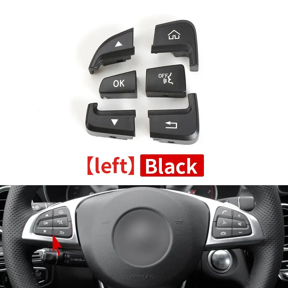 For Mercedes W205 C ClassSteering Wheel Buttons Switch For Benz W253 GLC Multi-function Switch For Car Steering Wheel 0999050200 by InterCyprus Trading Ltd