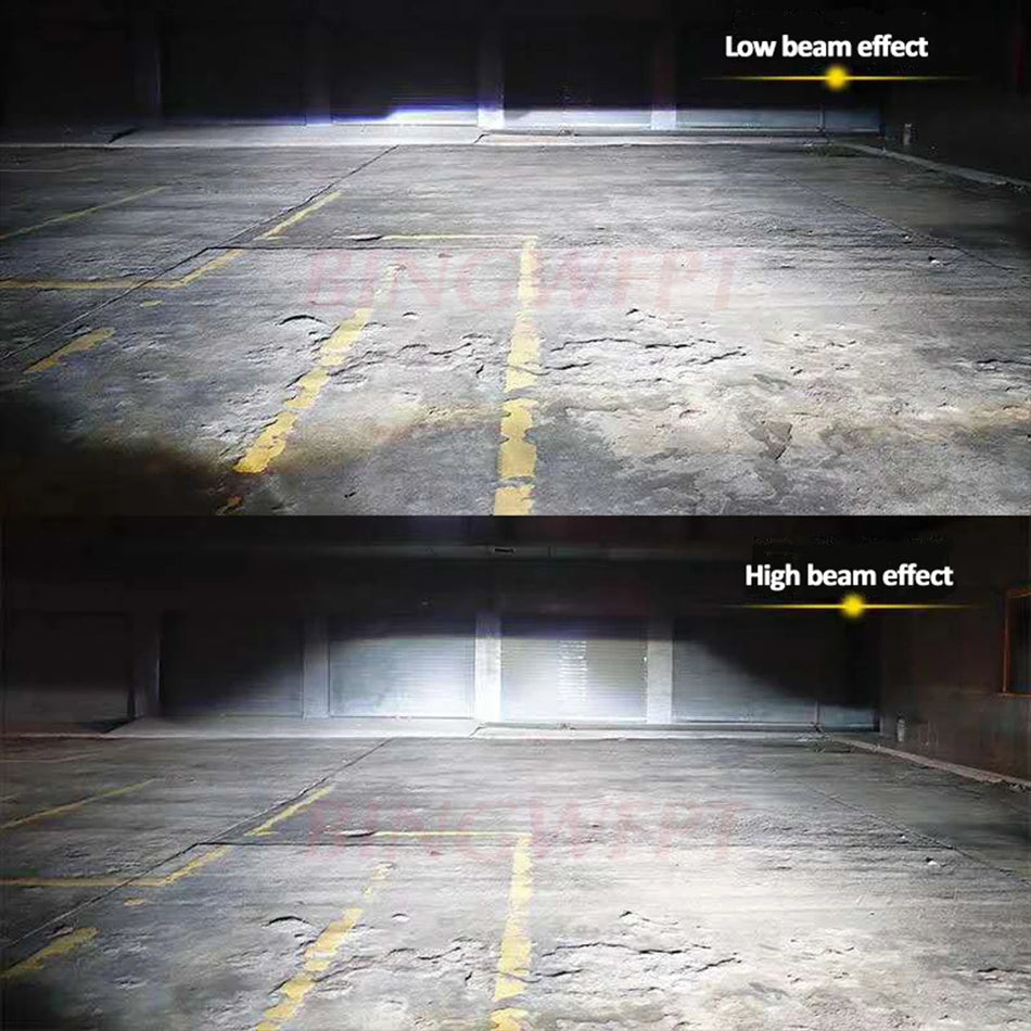 Rūko žibintai Bixenon LED H11 D2H projektoriaus objektyvas Peugeot 407 Coupe 2005-2011