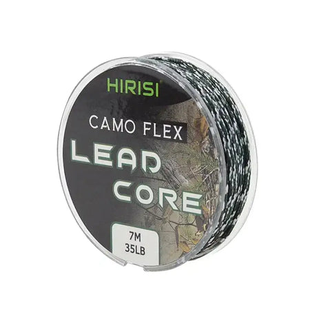 ThirtyFiveLb 7M Leadcore Carp Fishing Braided Line Hair Rigs Camo Green