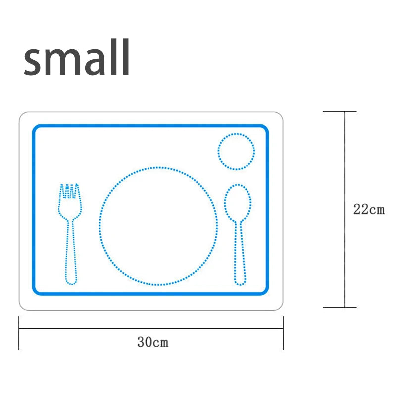 BOS10143 &ndash; Non-Toxic Food Grade Silicone Placemat For Kids BOS10143 small