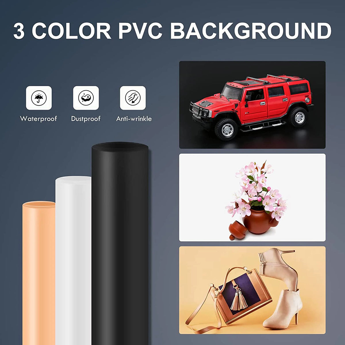 Photo Studio Light Box 16x16in - Adjustable Brightness