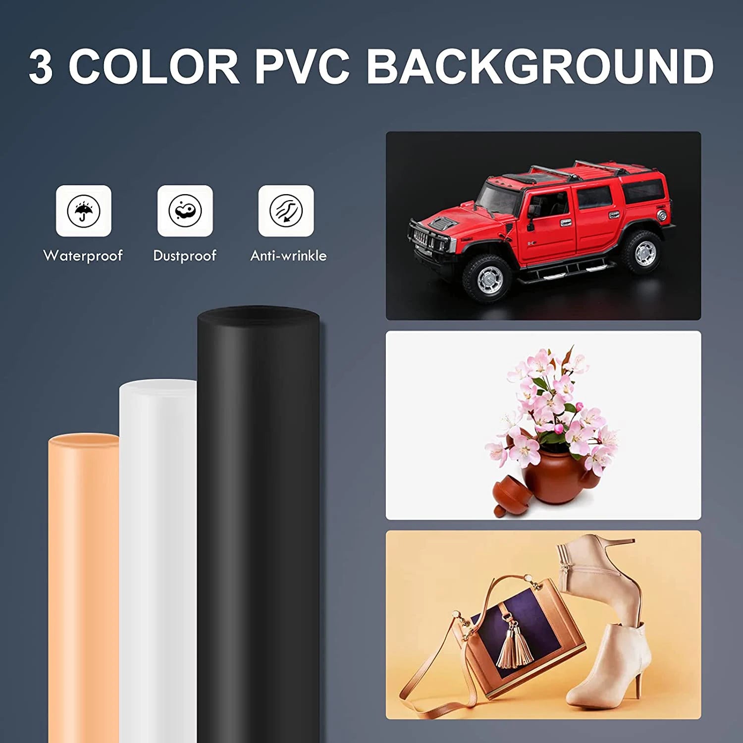 Photo Studio Light Box 16x16in - Adjustable Brightness