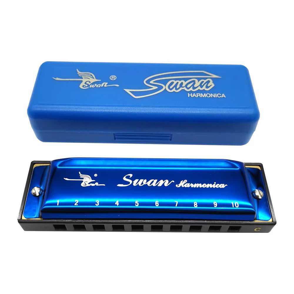 10 Holes Blues Harmonica Diatonic &ndash; Compact And Lightweight