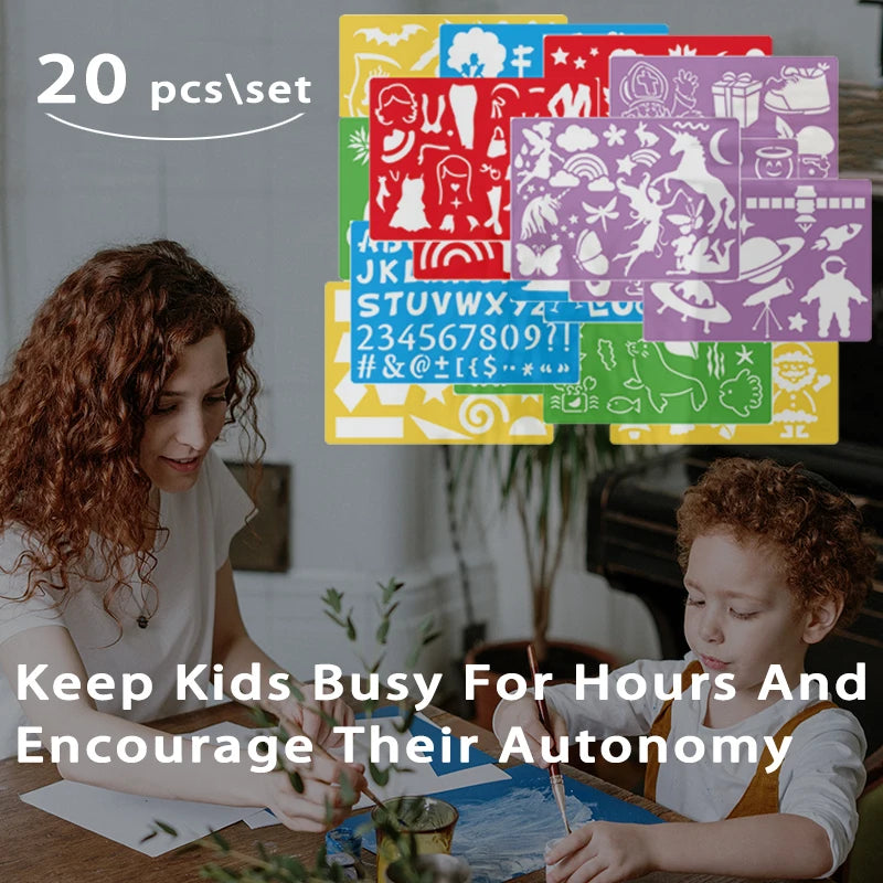 Brozebra BZS00017 20Pcs Drawing Set &ndash; Creative Learning Aids