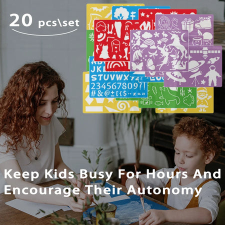 Brozebra BZS00017 20Pcs Drawing Set &ndash; Creative Learning Aids