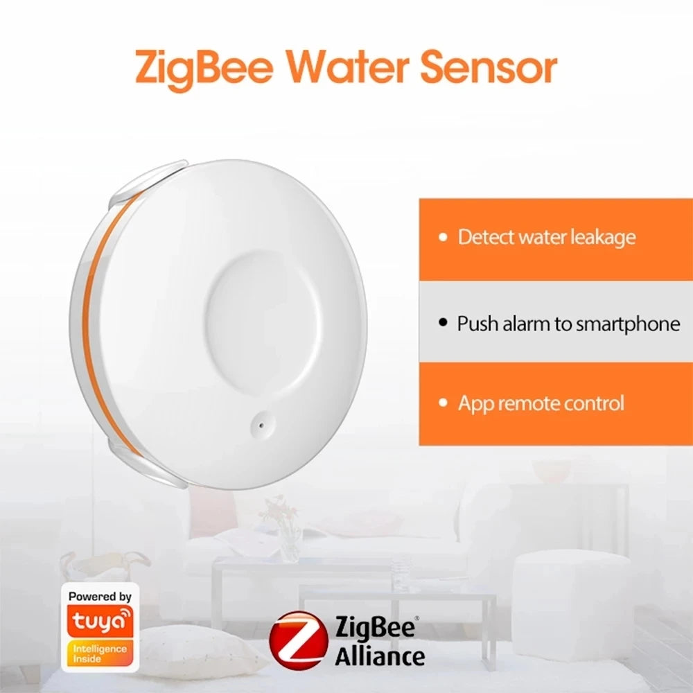 Tuya ZigBee3.0 Water Leakage Detector &ndash; Battery Powered