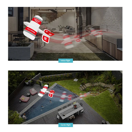 Hywiwine 2.4G Mini EPP Foam RC Drone - Indoor/Outdoor Electric Model Airplane