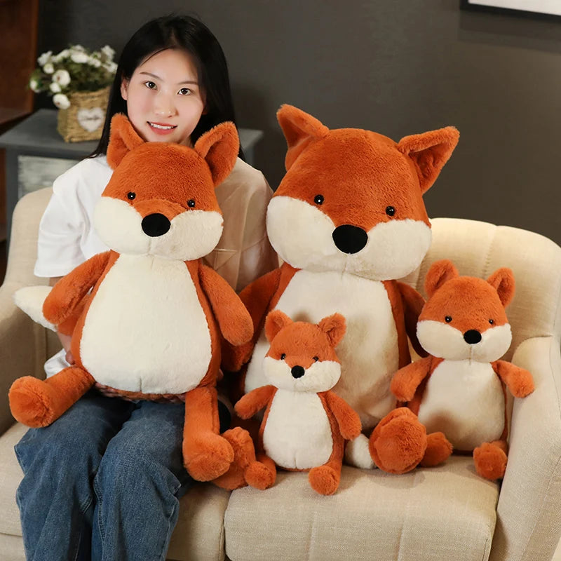 Kawaii Fox Plush Toy - Cute Stuffed Animal for Kids