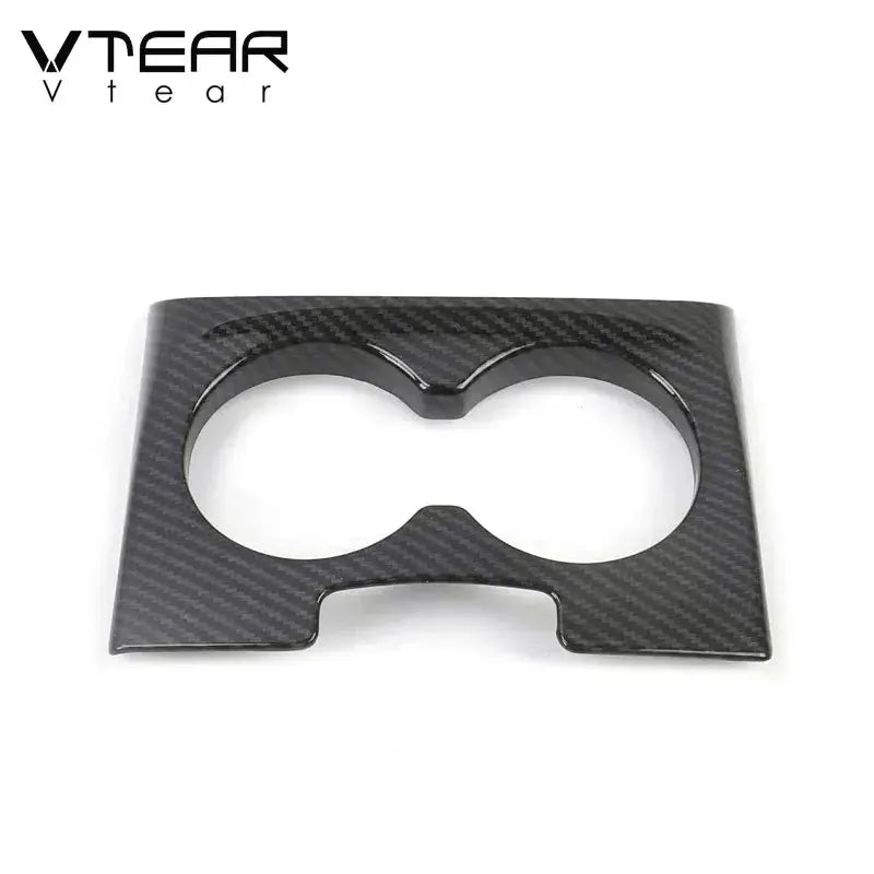 Vtear Car Cup Holder Cover Interior Decoration Frame Center Console Cup Slot Protect Trim Accessories For Citroen C5 Aircross by InterCyprus Trading Ltd