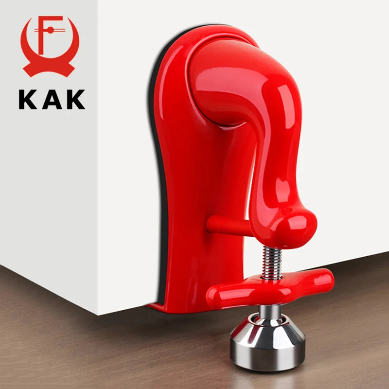 KAK Bärbar Självförsvar Dörrstopp Anti-Tjuv Lås