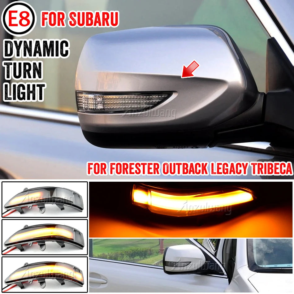 Señales de giro dinámicas LED para Subaru Forester WRX STI
