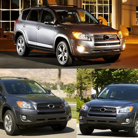 Fog Light For Toyota RAV4 2009 2010 2011 2012 Led Daytime Running Lamp Daylight DRL Wateproof Wires Switch Button by InterCyprus Trading Ltd