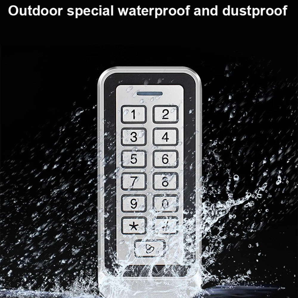 IP66 RFID Door Access Reader &ndash; Backlit Keypad 1000 User
