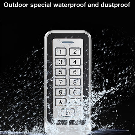 IP66 RFID Door Access Reader &ndash; Backlit Keypad 1000 User