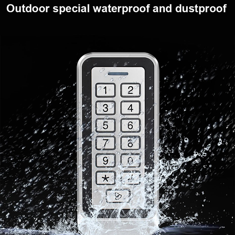 IP66 RFID Door Access Reader &ndash; Backlit Keypad 1000 User
