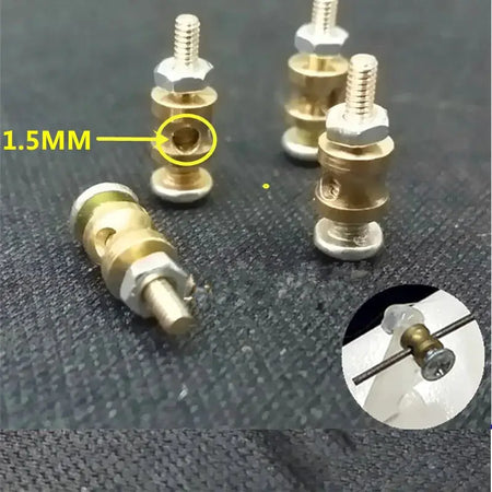 100pcs/lot RC Airplane Pushrod Linkage Stopper Servo Connectors Adjustable Easy Diameter 1.5mm For Rc Helicopter by InterCyprus Trading Ltd