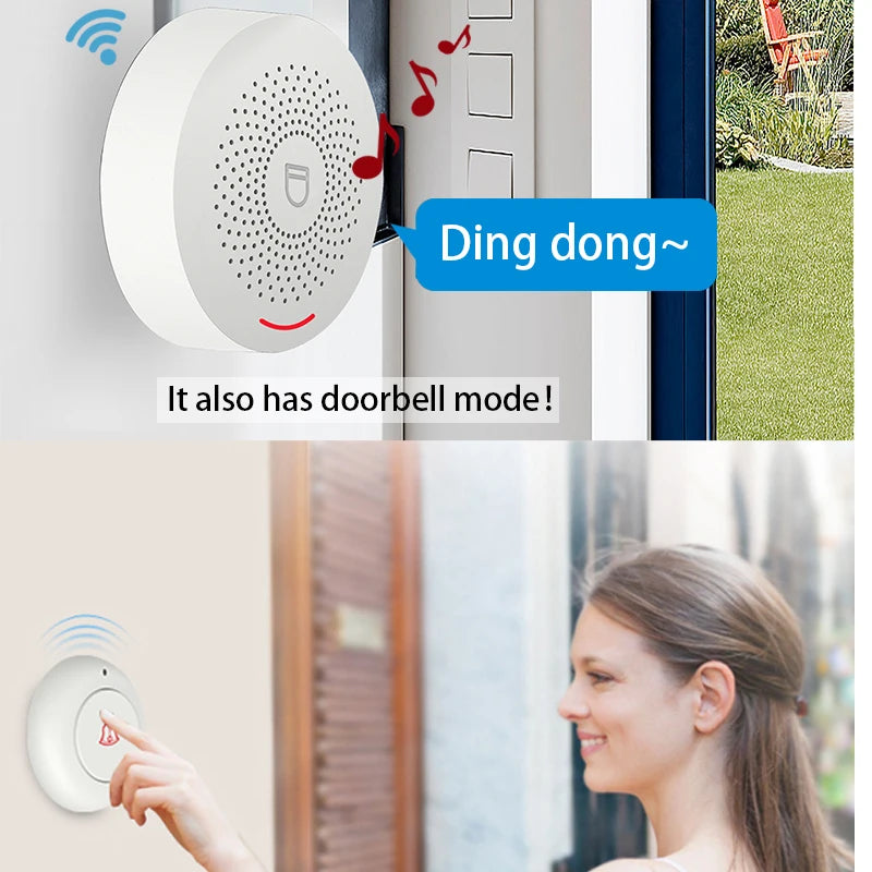Tuya Smart Home Security Alarm Hub Kit &ndash; Sound Alerts