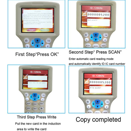 Handheld RFID Writer Duplicator 125KHz 13.56MHz &ndash; NFC Copy