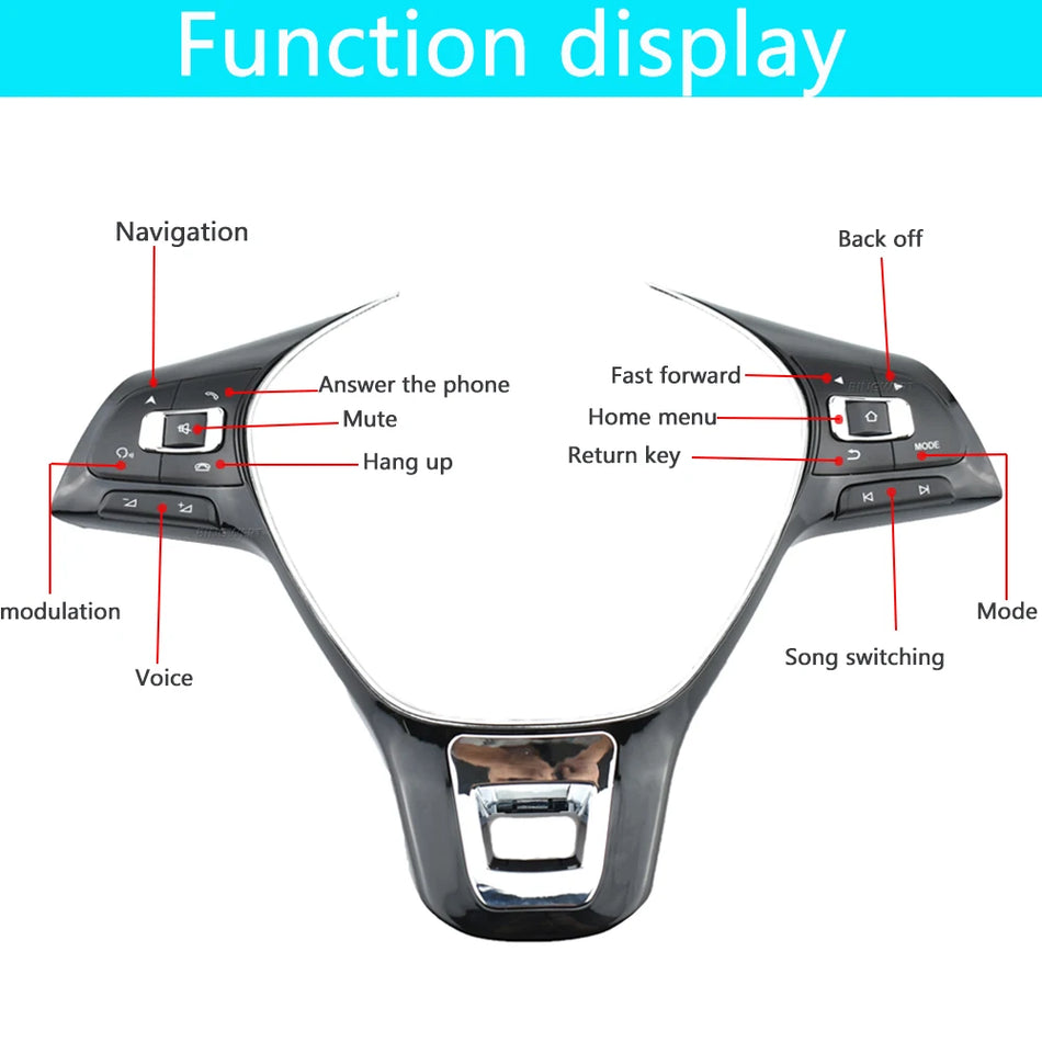 Multifunktionale Lenkradsteuerungstaste für VW Golf 7 Polo 2014-2019