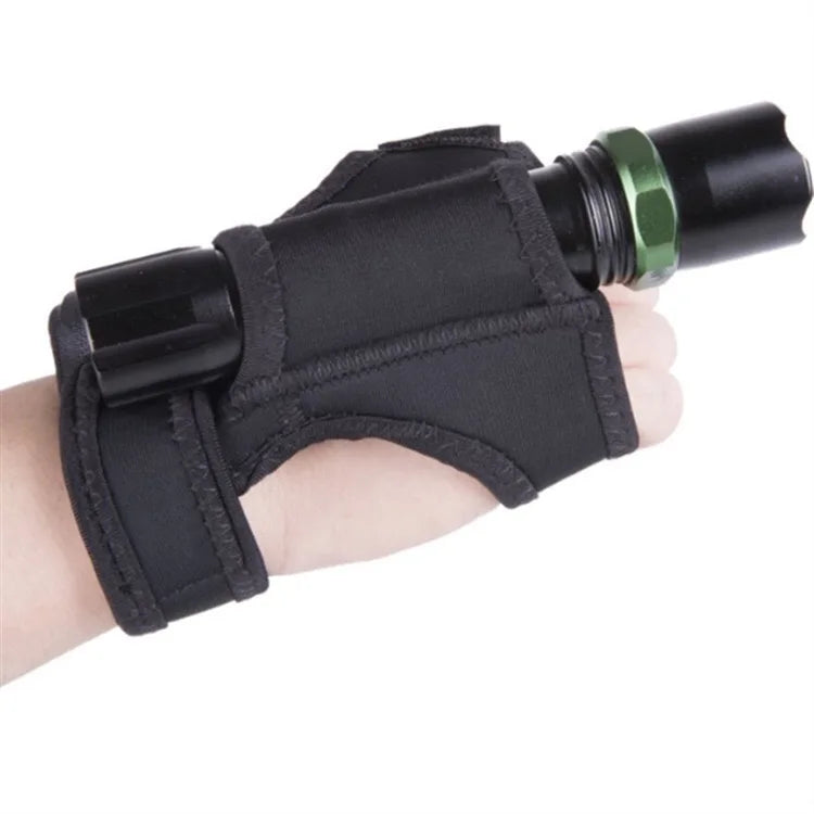 2020 Underwater Scuba Diving LED Torch Holder Wrist Strap C