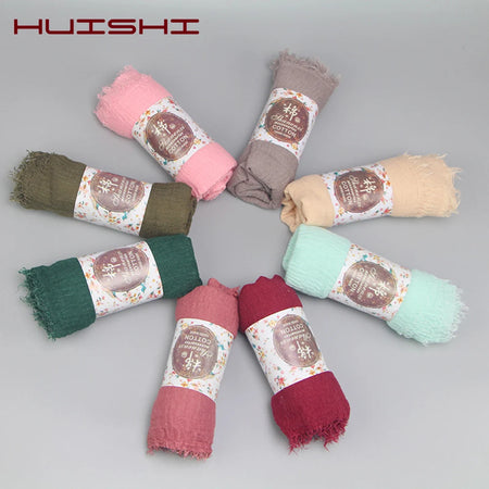 HUISHI Scarf &ndash; Versatile Bubble Cotton Wrap