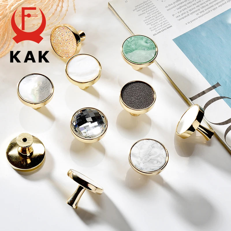 Крюки для стен и ручки для шкафов Kak Gold в европейском стиле 24mm