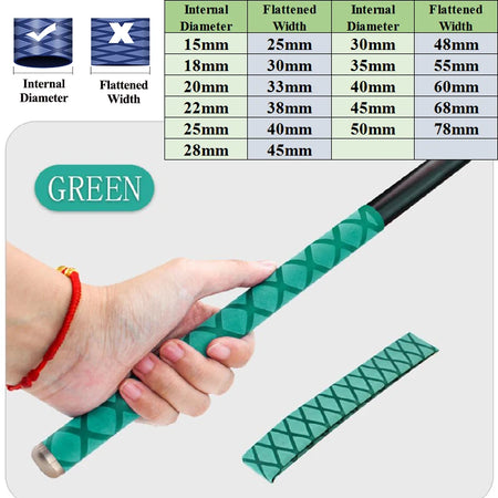 1M Non-Slip Heat Shrink Tubing 15-50mm &ndash; Five Color Options