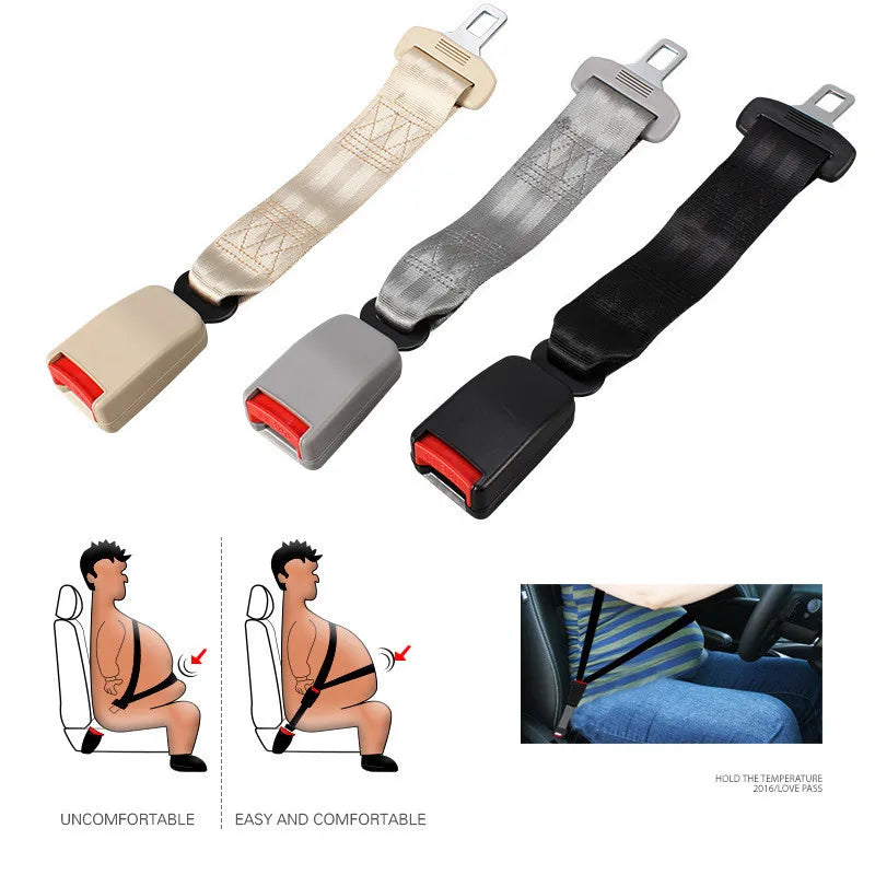 Vehicle Seat Belt Extender, Adjustable Retractable Safety Certified