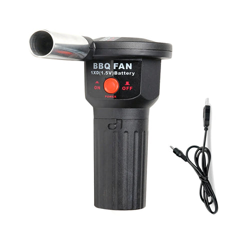 Portable USB BBQ Air Blower for Outdoor Cooking
