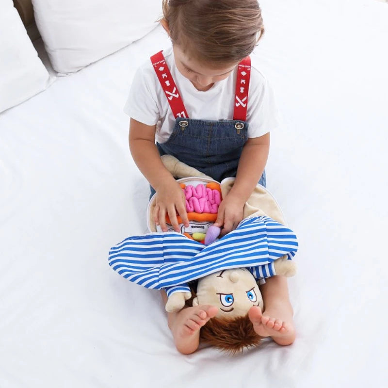 Kid 3D Body Puzzle Plush Toy &ndash; Hands On Anatomy Learning