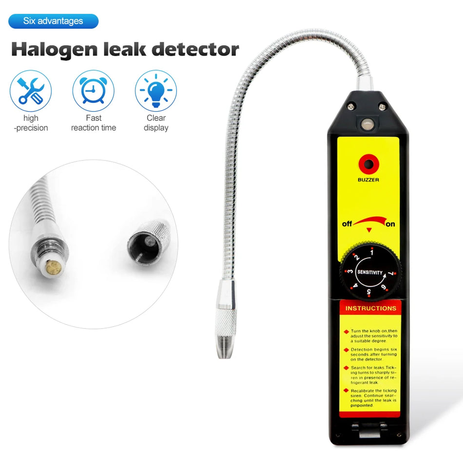 WJL-6000 &ndash; Freon Leak Detector With LCD Screen And Alarm