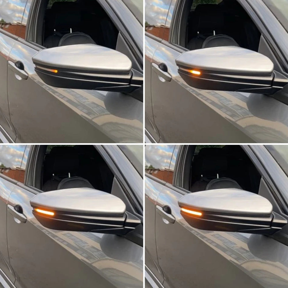 Dynamické sekvenční LED blinkry ve zrcátkách pro Honda Civic 10. FC FK 2016-2020