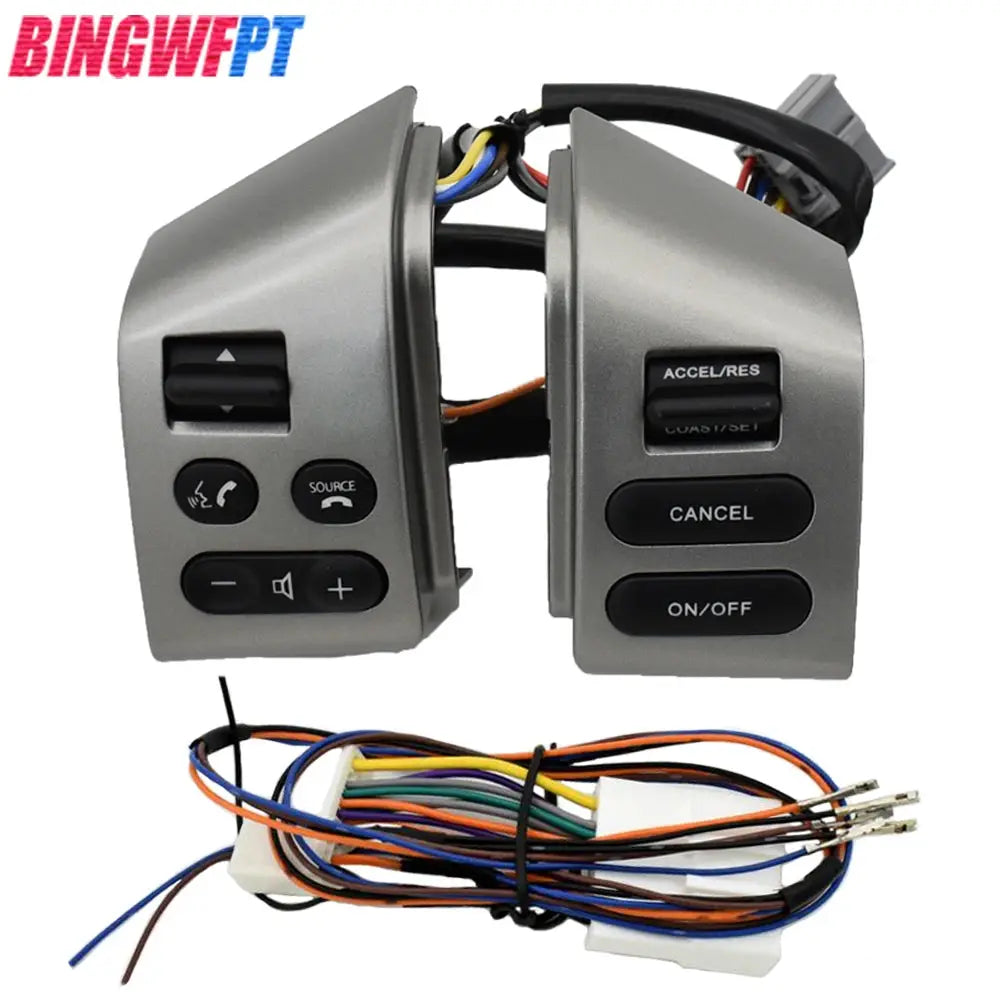 Left&Right Steering Wheel Control Switch Button For Nissan Tiida LIVINA Old Sylphy Volume Phone Buttons by InterCyprus Trading Ltd