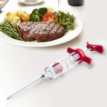 NoEnName_Null BBQ Syringe - Barbecue Marinade Injector Tool