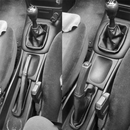 Leather Handbrake Gear Gaiter Shift Gaitor Cover For Opel/Vauxhall Corsa B /Astra F/Combo Accessories Auto Decoration by InterCyprus Trading Ltd