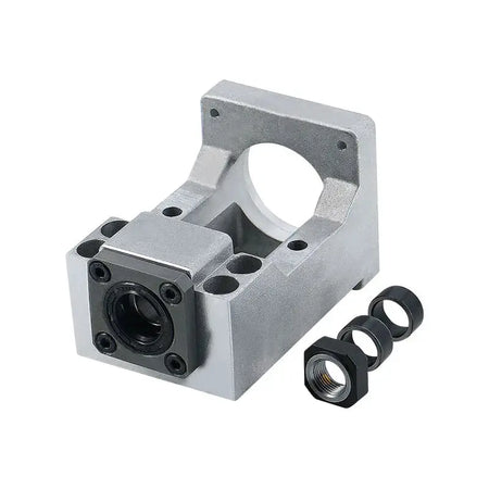 Aluminum HM12-57/60-V HM15 Stepping Servo Motor Seat Screw Support Bearing Fixed Integrated Bracket for NEMA23 NEMA 24 Engine by InterCyprus Trading Ltd