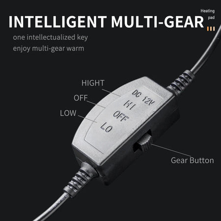 Winter Heated Car Seat Covers with Intelligent Temperature Control