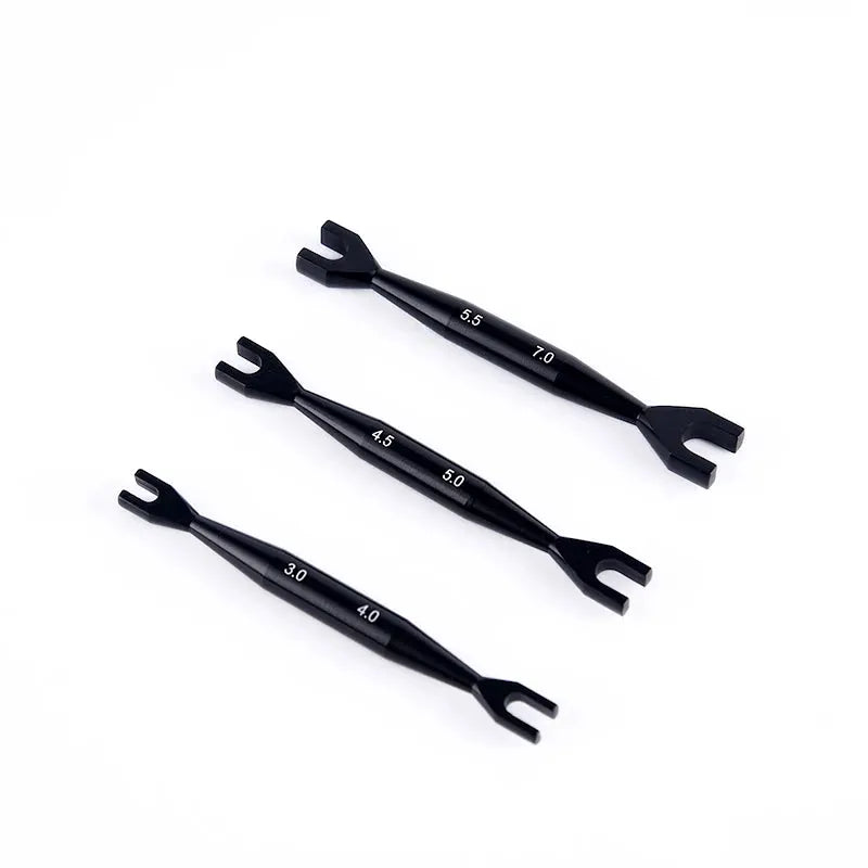 3pcs Wrench 3-4mm 4.5-5mm 5.5-7mm Double End Universal Spanner Open End Wrenches For Rc Crawler Car HSP Traxxas Axial SCX10 by InterCyprus Trading Ltd