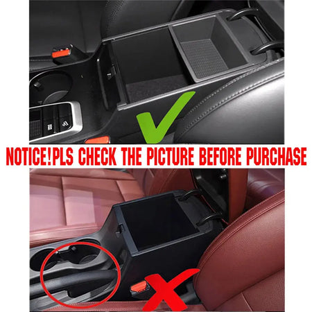 Armrest Storage Box Central Console Glove Tray Holder For Hyundai Tucson TL 2015 2016 2017 2018 2019 AT DRIVE Car Organizer by InterCyprus Trading Ltd