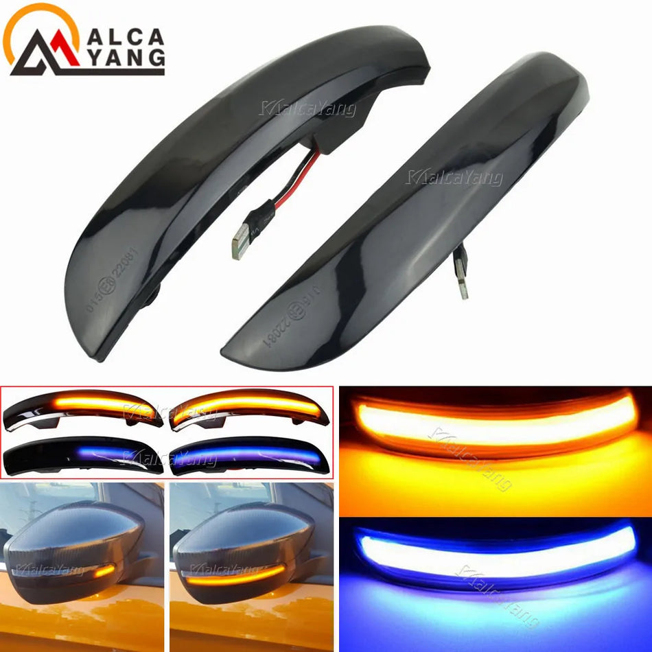 LED Sequential Turn Signal Lights for Ford Focus MK3 Escape Kuga 13-18
