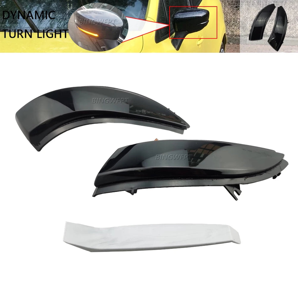 Luz de señal de giro LED dinámica para Renault Clio IV MK4