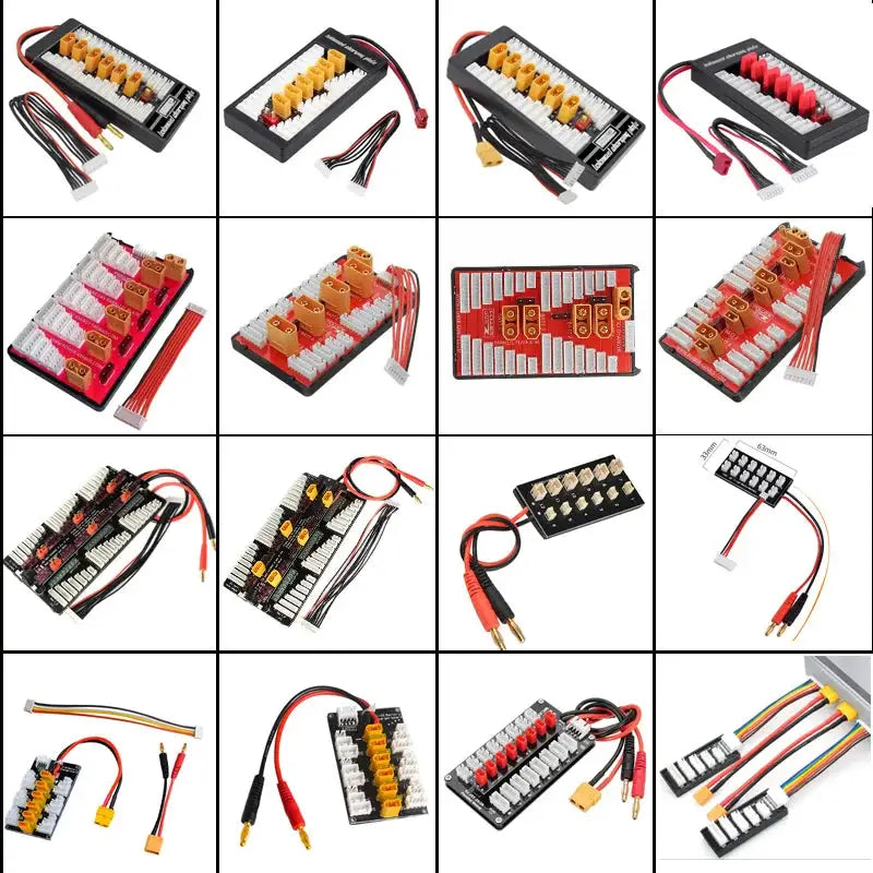 Rc 2-6S 2-8S T / XT60 / XT90 / XT30 /JST Lipo Battery Parallel Charging Board for Imax B6 B6AC B8 Quick Charge For Rc Models by InterCyprus Trading Ltd