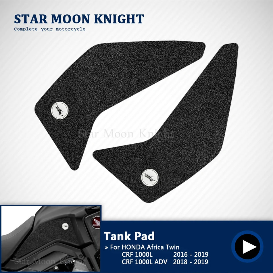 Honda Africa Twin CRF1000L tankskydd klistermärke med hållbart PVC greppskydd
