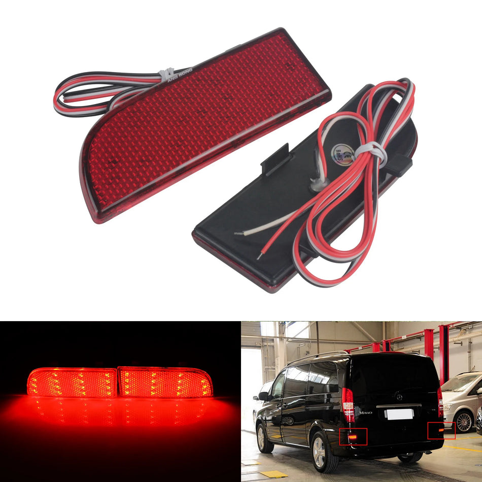 LED galinis buferio stabdžių žibintas Mercedes-Benz W639 Vito Viano